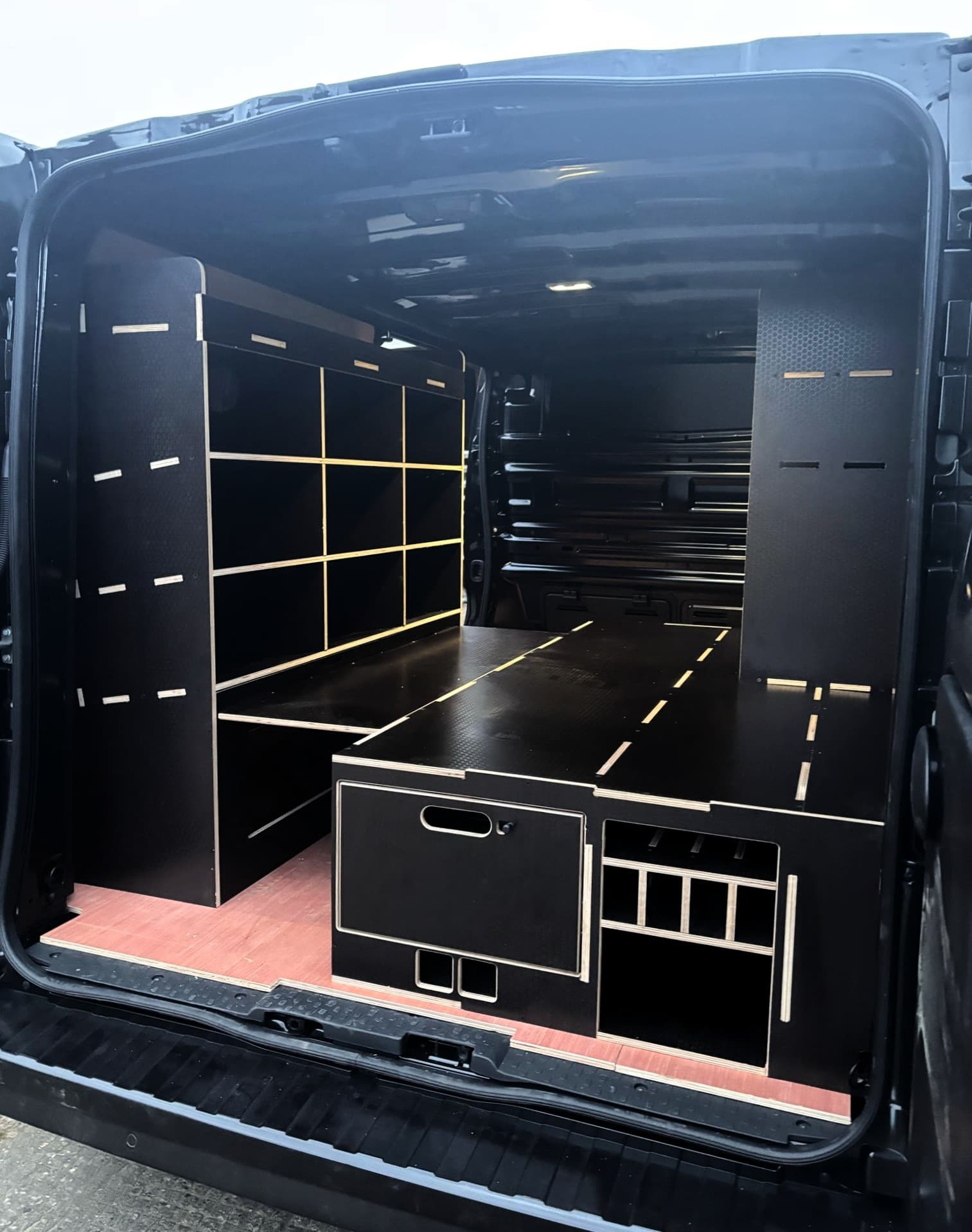 Van racking for carpenters — the setup that saves you an hour a day