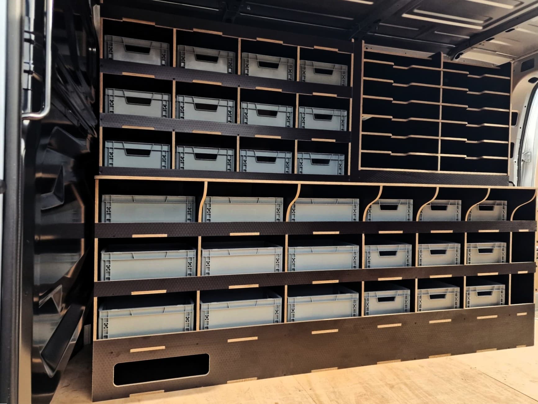 How a properly fitted van adds value when you come to sell it