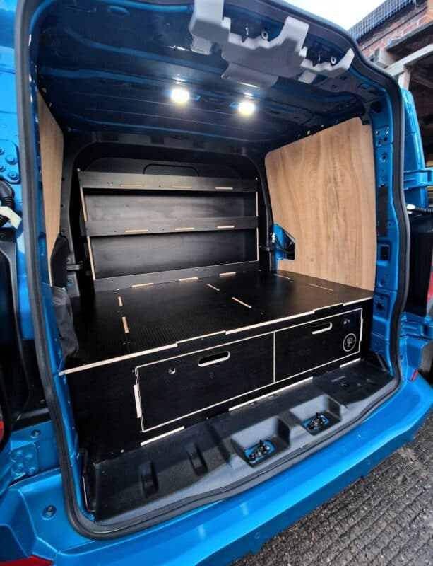 Drawer and Shelving Unit for Crew Cabs