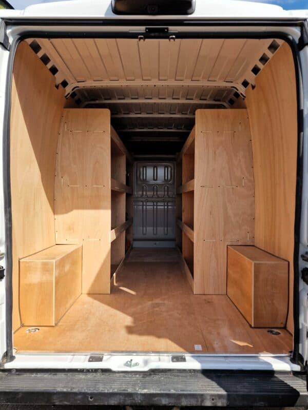 Deep Shelving Van Racking Unit