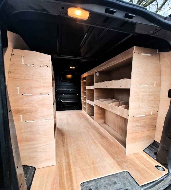 Angled and Divider Racking Combination Unit — image 1