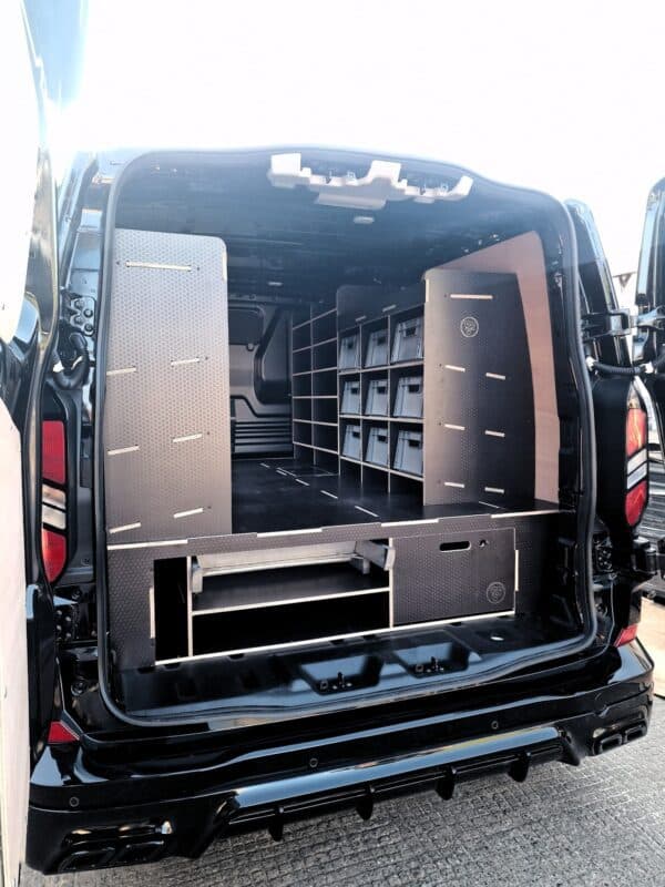Racking and Drawer Unit With Large Ladder Storage — image 1