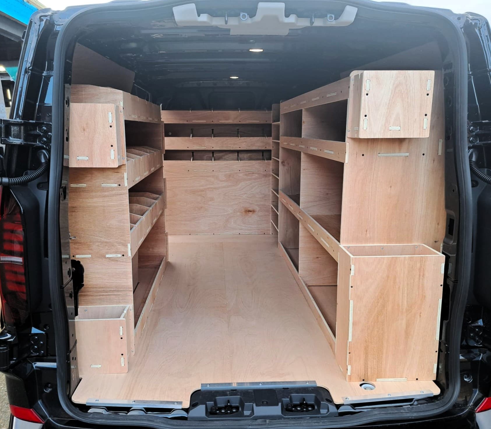 Complete Van Racking with Ladder Storage — image 1