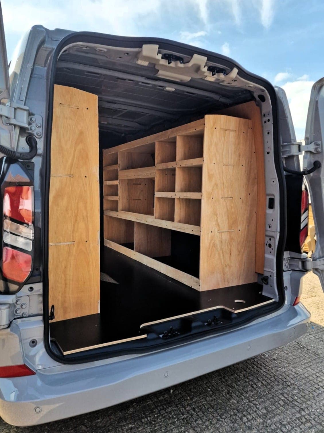 Multi-Section Shelving and Euro Box Racking
