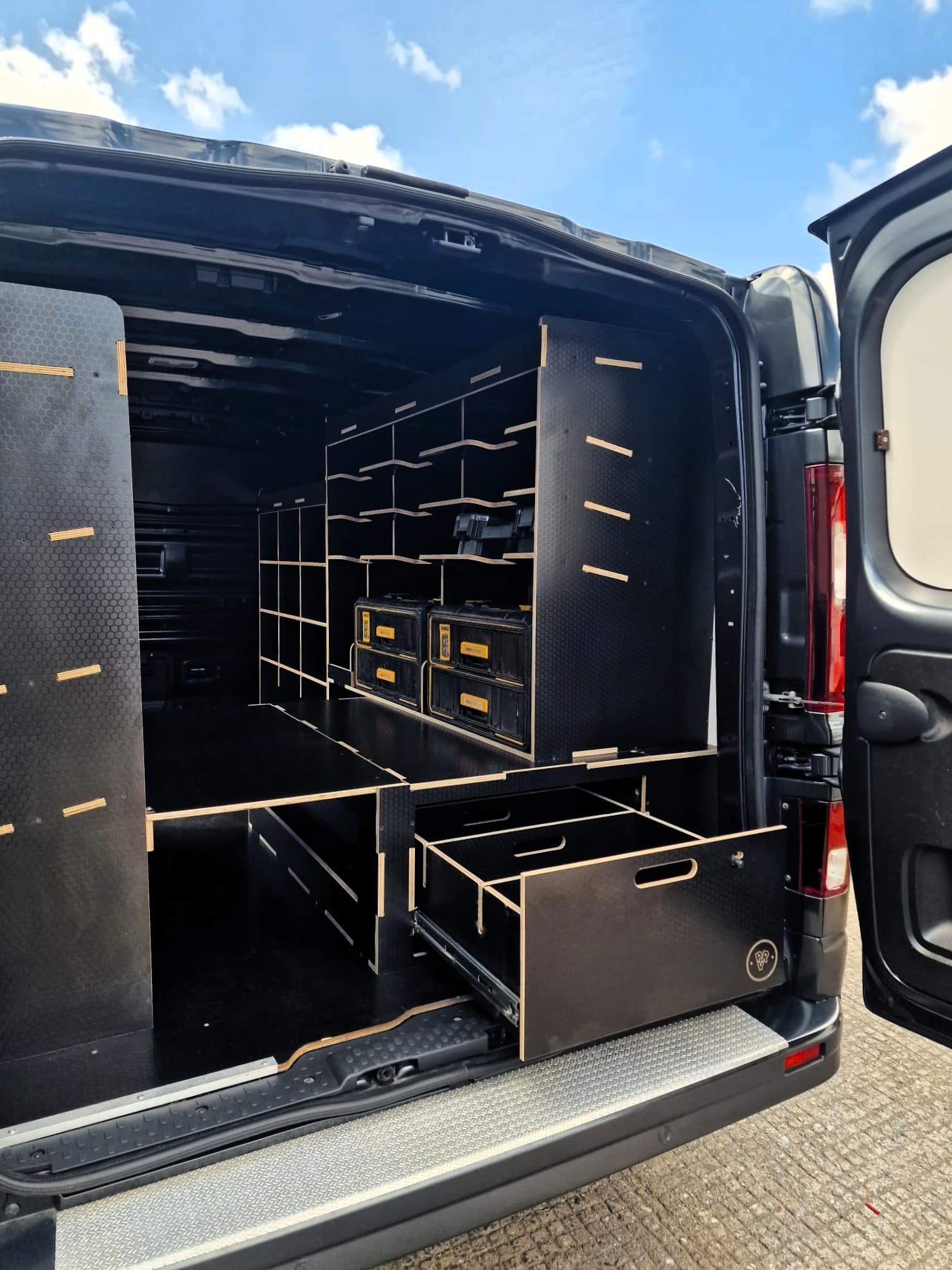 Complete Racking with Upright Sheet Storage — image 1