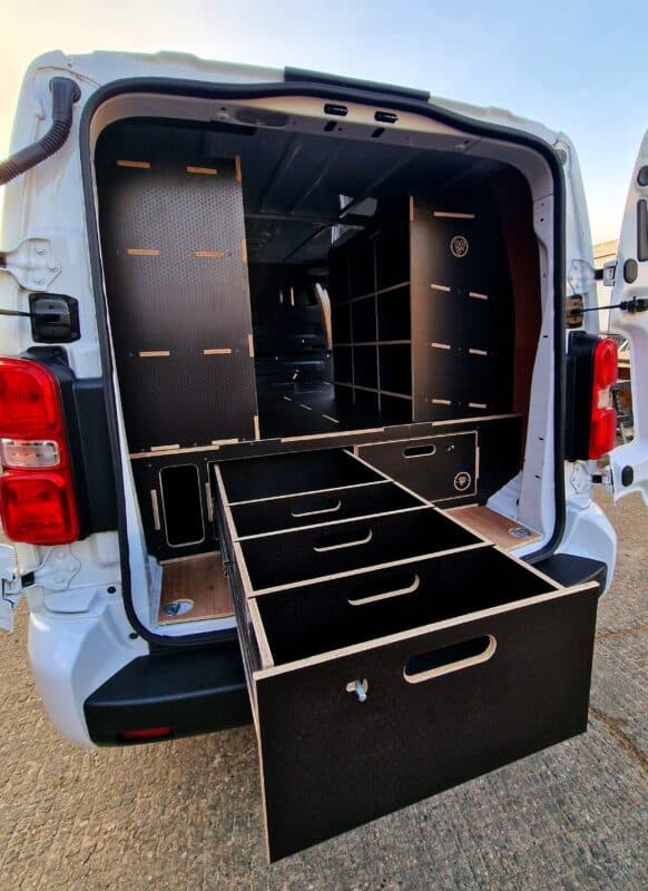 Racking and Three Drawer Unit for Medium-Sized Vans — image 1