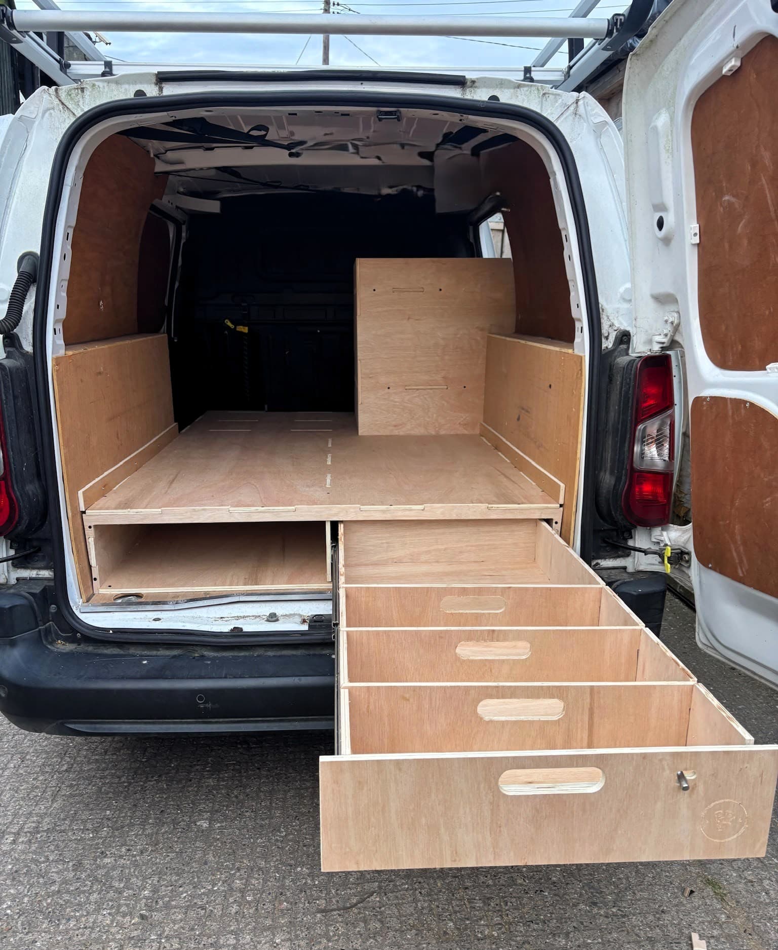 Twin Access Drawer & Shelving System