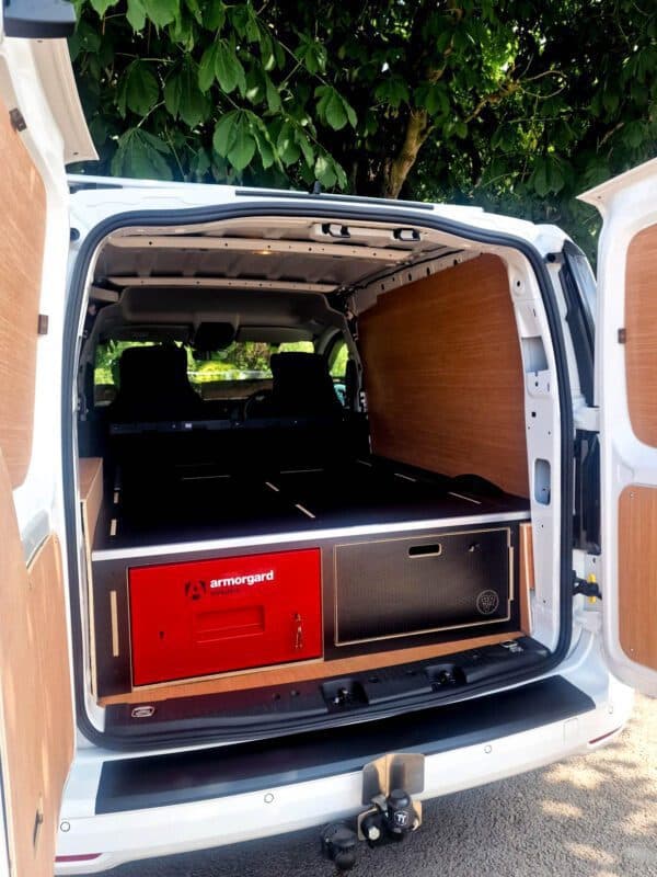 Raised Floor with Vault and Drawers