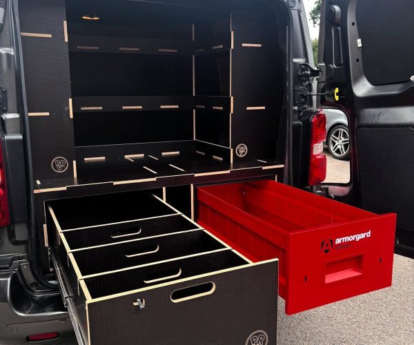Van Racking System with Dual Side Access by Ply Van Racking Ltd