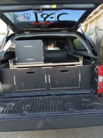 Rear drawers with Runner