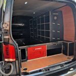 Racking and Drawer System with Vault Storage by Ply Van Racking Ltd.