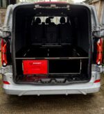 Drawer Unit with Secure Vault for Crew Cabs by Ply Van Racking Ltd